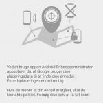 Android sikkerhed - Enhedsadministrator opsætning
