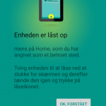 Android sikkerhed - Sikker placering info