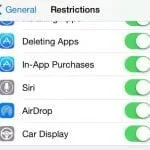 iOS 7.1 Beta 2, screenshot