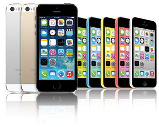 iPhone 5S og iPhone 5C