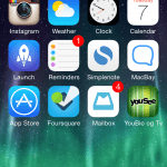iPhone, iOS 7.1 beta 3, screenshot