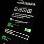 Lækket billede af notifikationscenter i beta-version af Windows Phone 8.1 (Kilde: GSMArena.com)