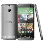 HTC One i silver lækket af @Evleaks (Kilde: Evleaks)