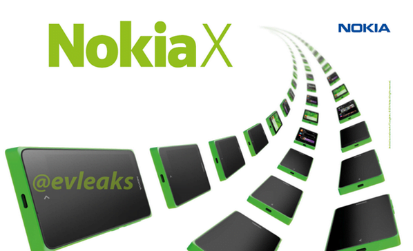 Nokia Normandy/Nokia X lækket af @Evleaks (Kilde: @Evleaks)