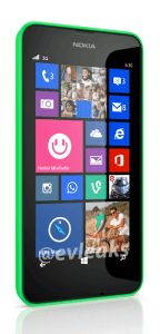 Nokia Lumia 630 lækket af @Evleaks