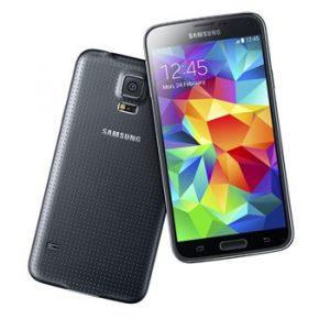 Samsung Galaxy S5 i sort (Foto: Samsung)