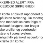 Advarsel på Facebook (Kilde: Dagens.dk)