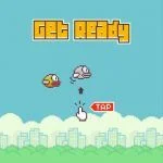 Screenshots fra mobilspillet Flappy Bird