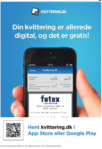 Dansk Supermarked klar med digitale kvitteringer