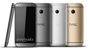HTC One mini 2 lækket af Evleaks (Kilde: @Evleaks)