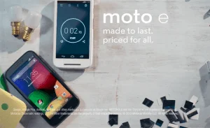 Motorola Moto E (Foto: Motorola)