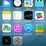 iOS 8 beta screenshot