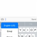 iOS 8 beta screenshot