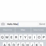 iOS 8 beta screenshot