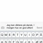 iOS 8 beta screenshot