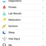 iOS 8 beta screenshot