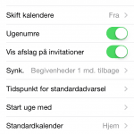 Screenshot iOS 8