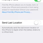 iOS 8 beta screenshot