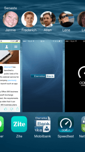 Screenshot iOS 8 multitasking