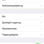 Screenshots fra iOS 8 beta 3 indsendt af Andreas Pedersen