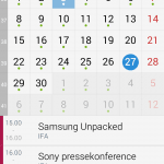 Screenshot fra Samsung Galaxy Alpha