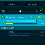 Screenshot fra Samsung Galaxy Alpha