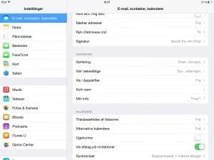 Her skal du finde punktet "Vis i Appskifter"