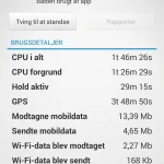 Screenshot fra Sony Xperia Z3