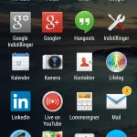 Screenshot fra Sony Xperia Z3