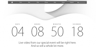 Nedtælling til Apple iPhone 6-event