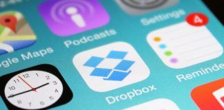 Dropbox på iOS