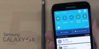 Galaxy S5 med Android 5.0