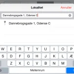Screenshot fra iPhone 6 Plus