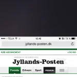 Screenshot fra iPhone 6 Plus