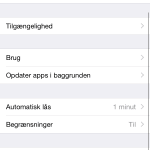 Screenshot sådan tjekker du dit batteriforbrug på iOS 8