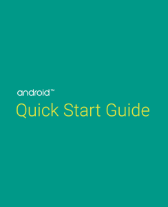 Android 5.0 Lollipop Quick Start Guide
