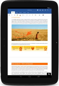 Microsoft Office på Android 