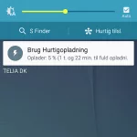 Screenshot fra Samsung Galaxy S6 / S6 Edge