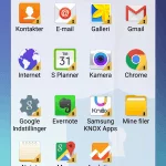 Screenshot fra Samsung Galaxy S6 / S6 Edge
