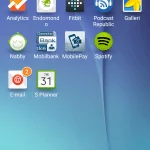 Screenshot fra Samsung Galaxy S6 / S6 Edge