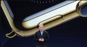 Apple Watch blev fremvist af CEO i Apple, Tim Cook.