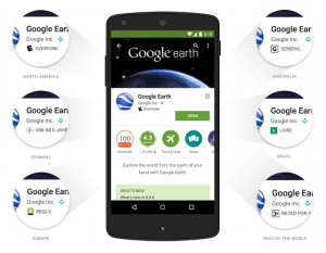 Google Play aldersmærkning (PEGI) (IARC)