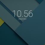 Nexus 9 skærmbillede