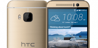 HTC One M9 Guld