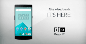 OnePlus One OxygenOS