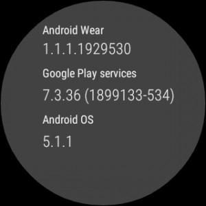 Android Wear 5.1.1