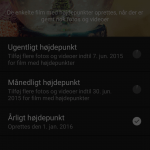 Screenshot fra Sony Xperia Z3+ (Foto: MereMobil.dk)