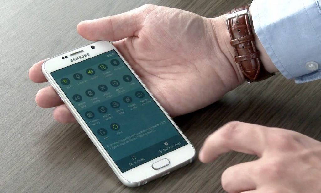Android 5.1.1 på Samsung Galaxy S6 (Foto: Sammobile)