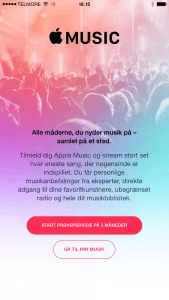 Apple Music (Foto: MereMobil.dk)