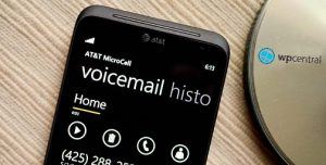 Visual Voicemail på Windows Phone